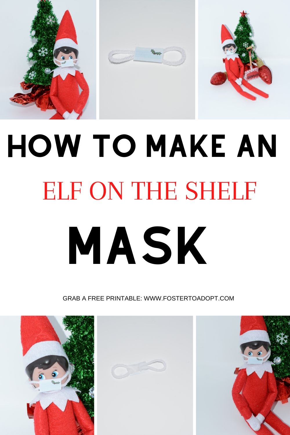 Elf On The Shelf Mask