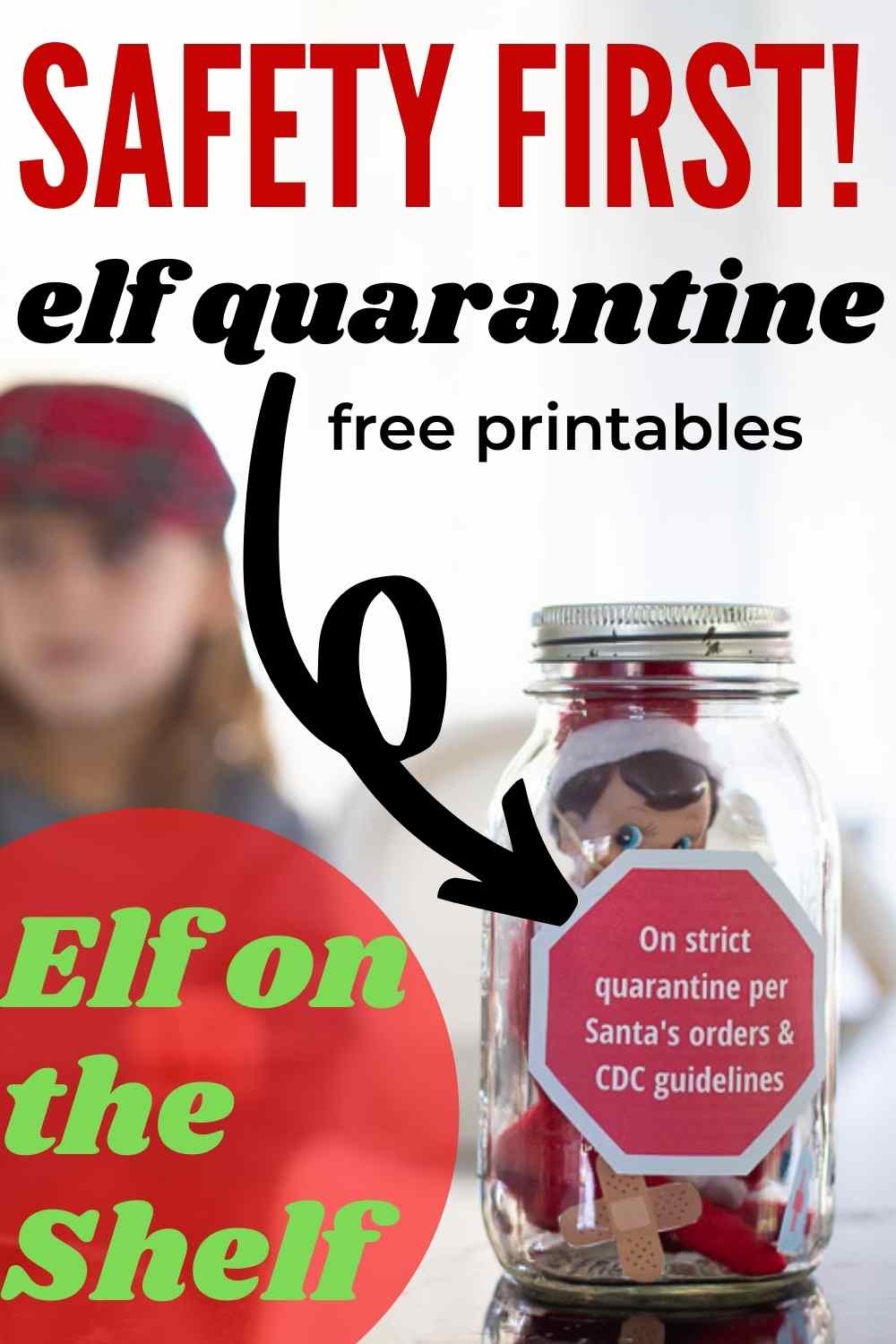 elf quarantine free printable