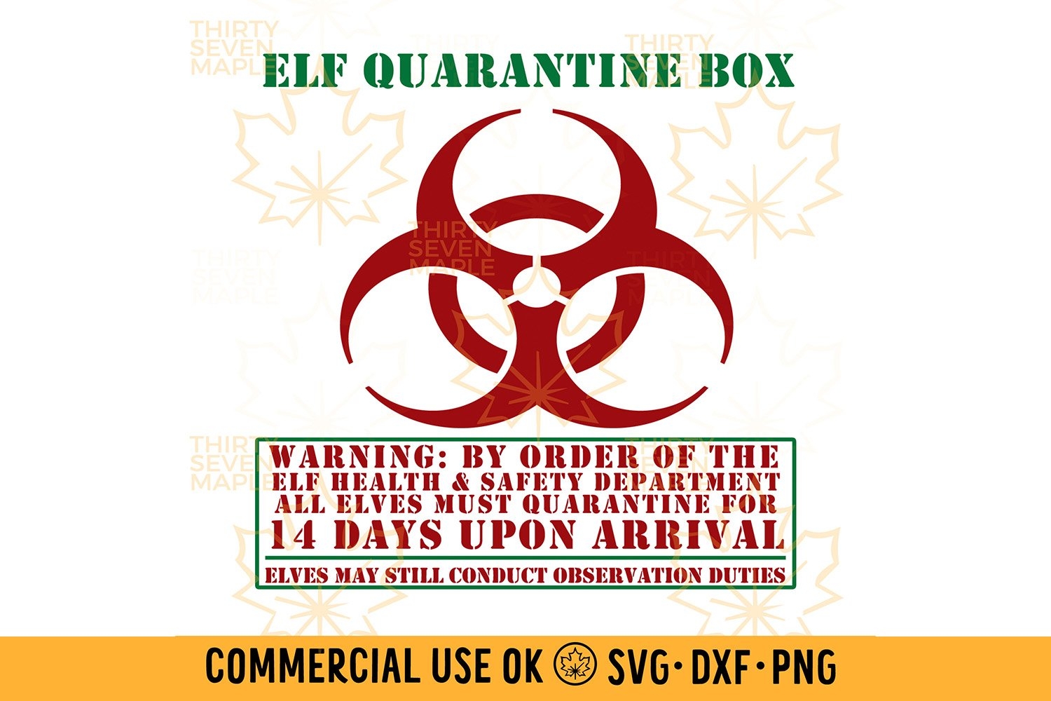 Elf Quarantine Box 14 Days 1007102 