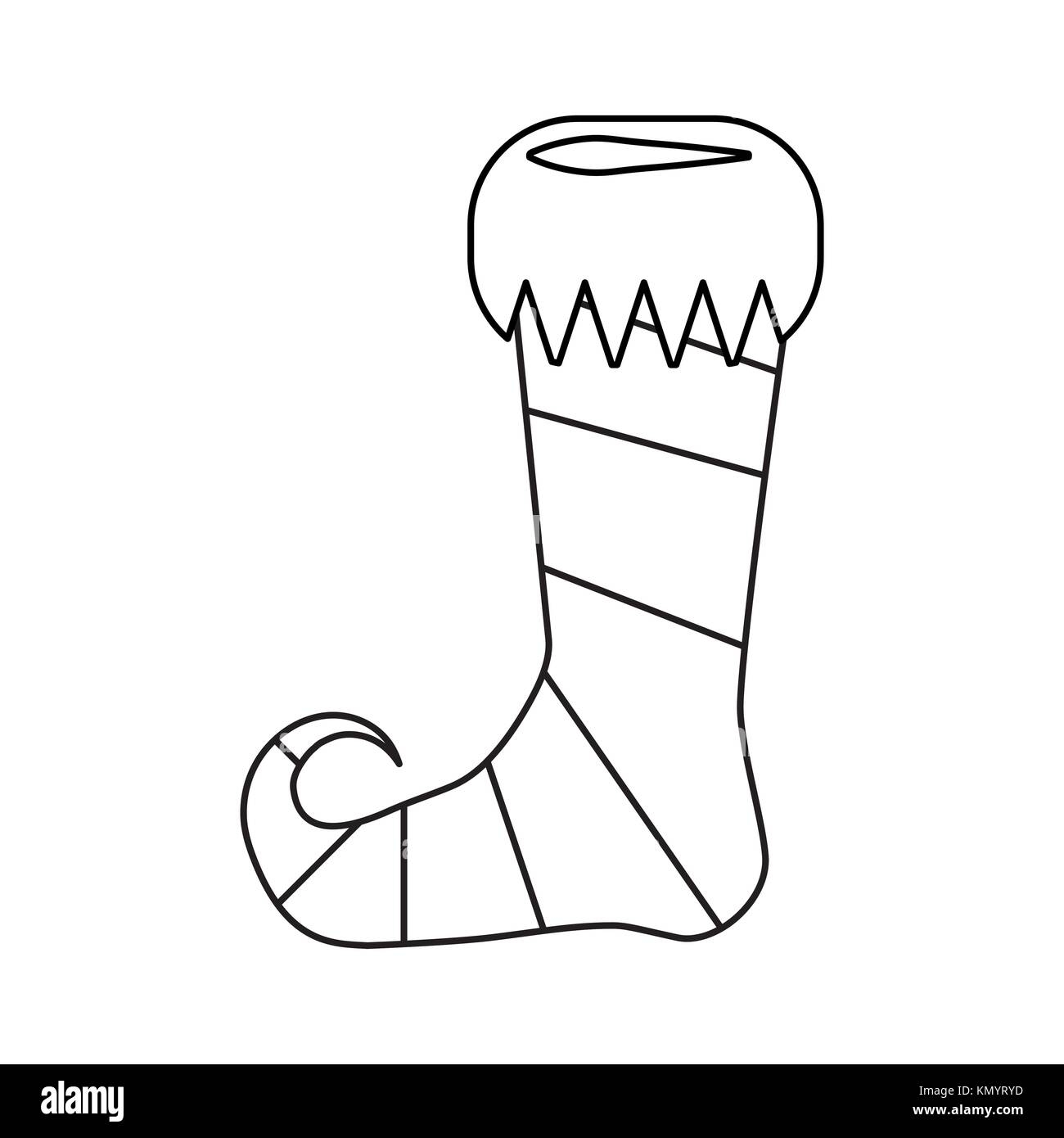elf shoe pattern printable