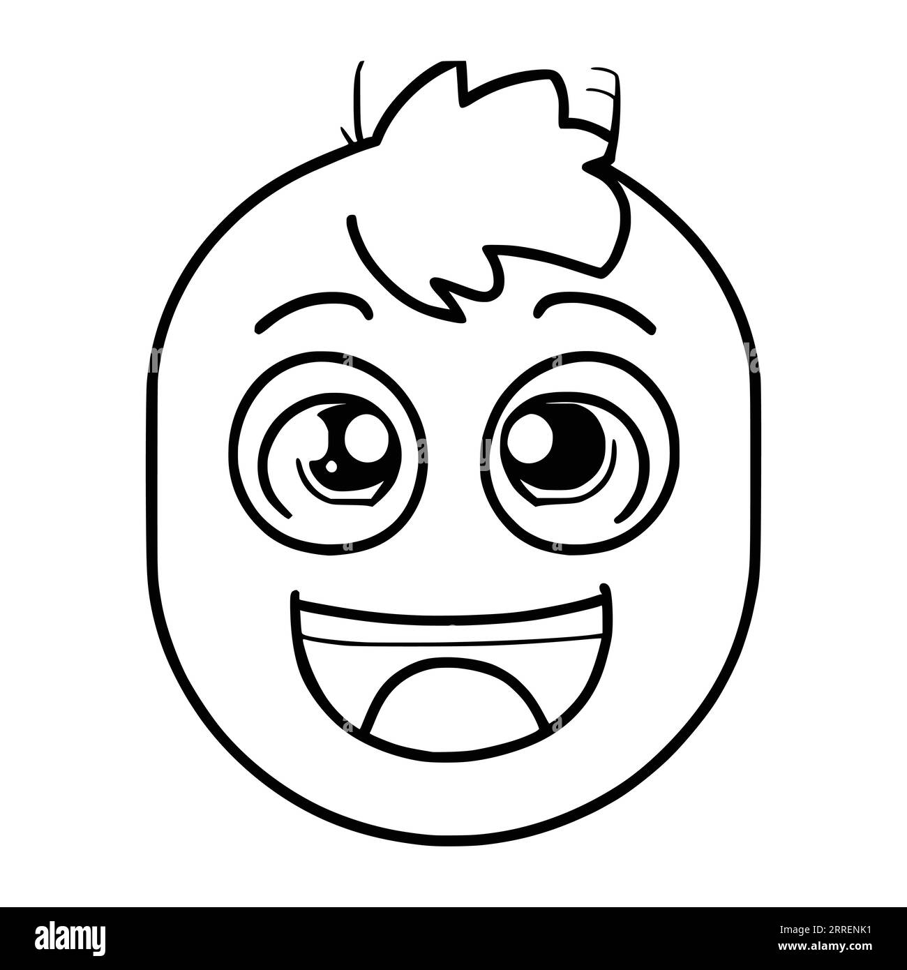emoji printables black and white
