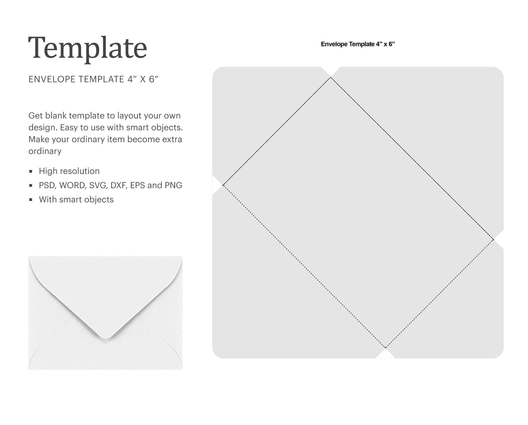 Envelope Template 4