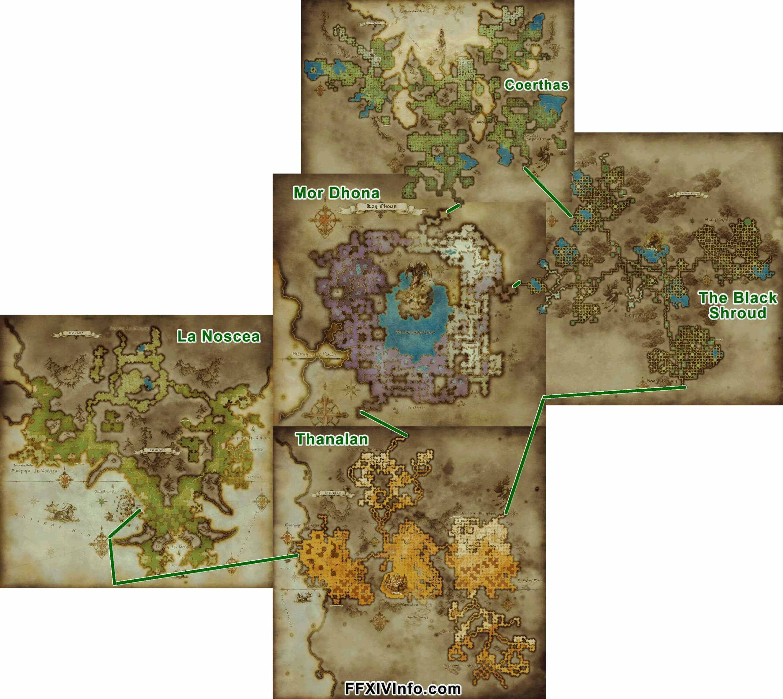 printable map of ffxiv complete