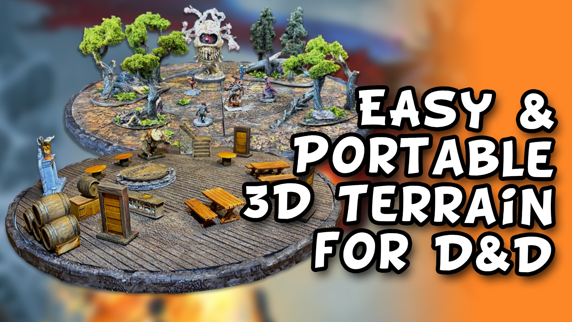 Episode 83 Easy U0026 Portable 3D Printed Terrain For Dungeons 