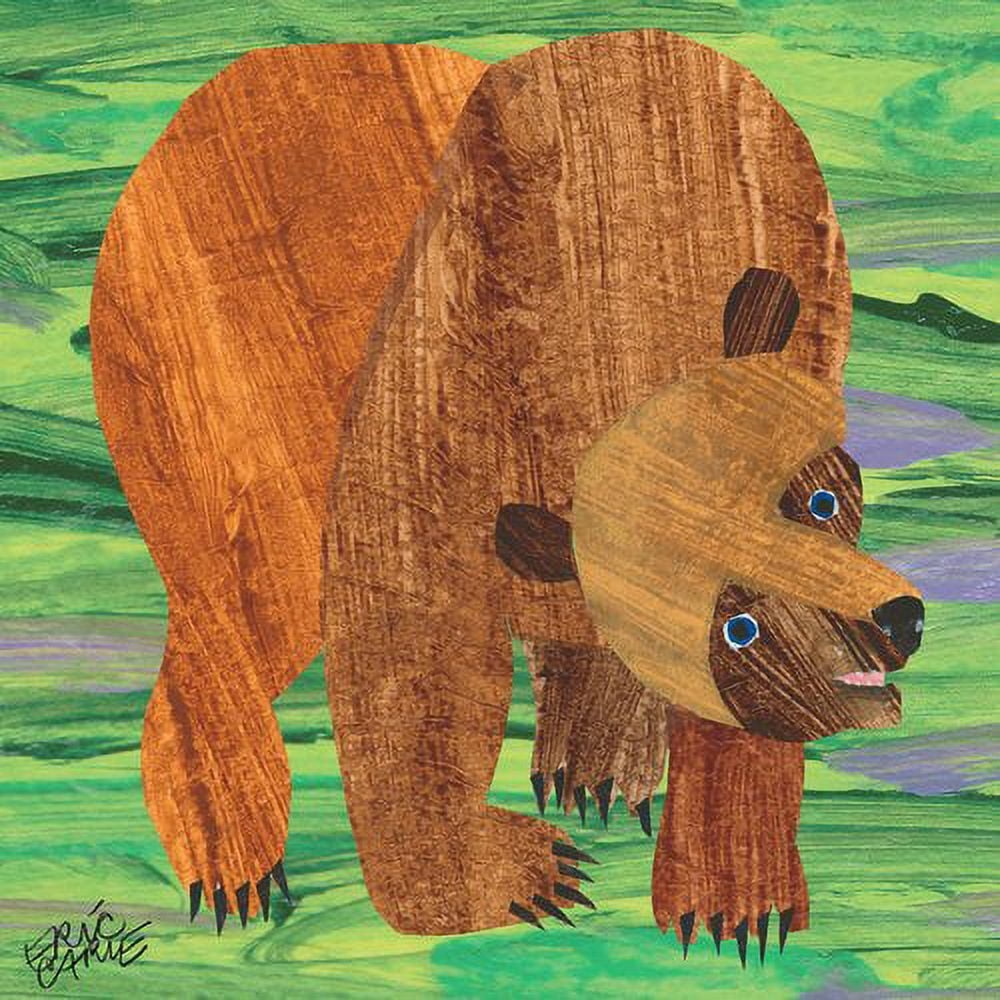 Eric Carle Brown Bear 2 Art Print On Premium Canvas Walmart