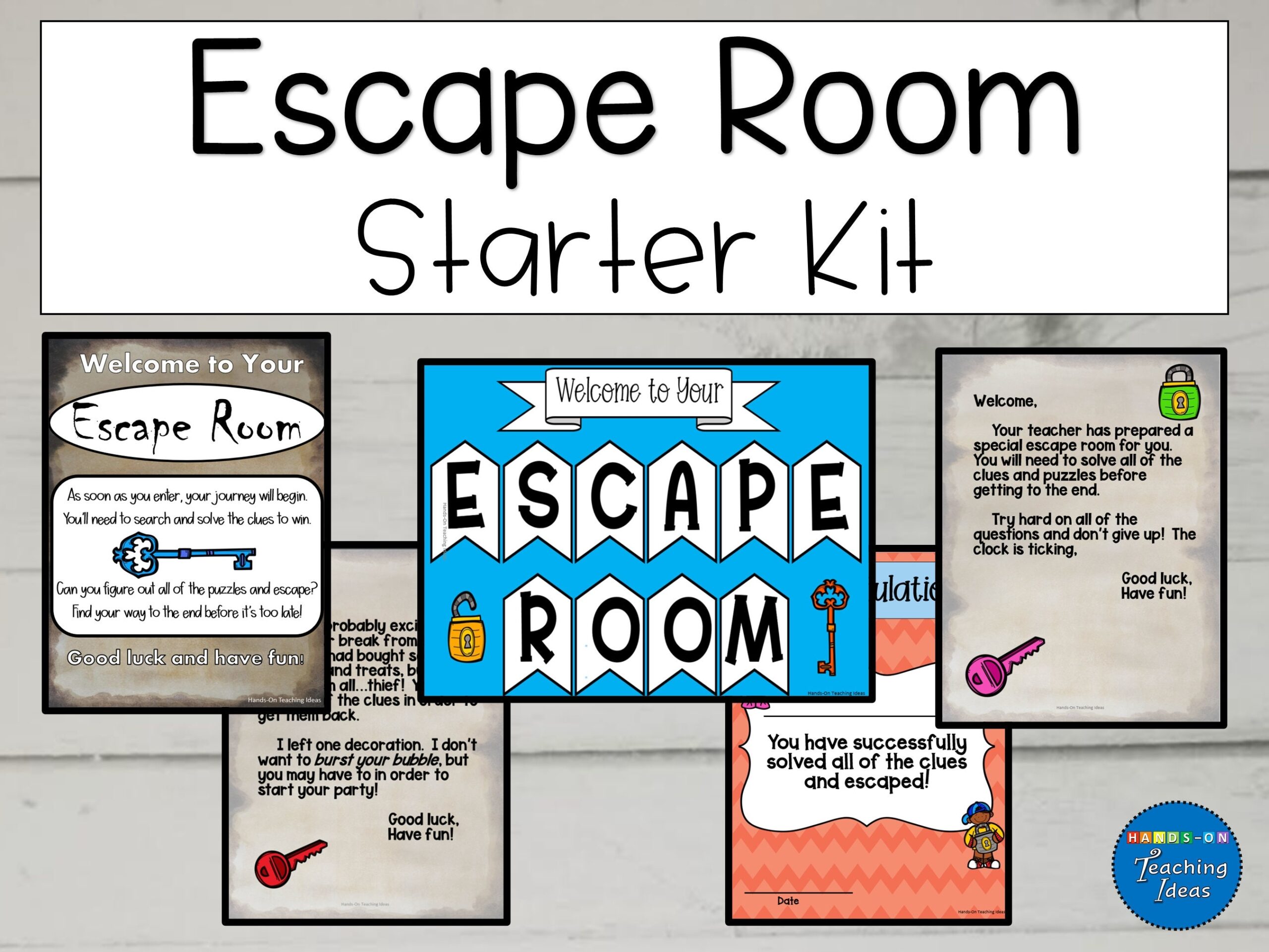 printable escape room puzzles