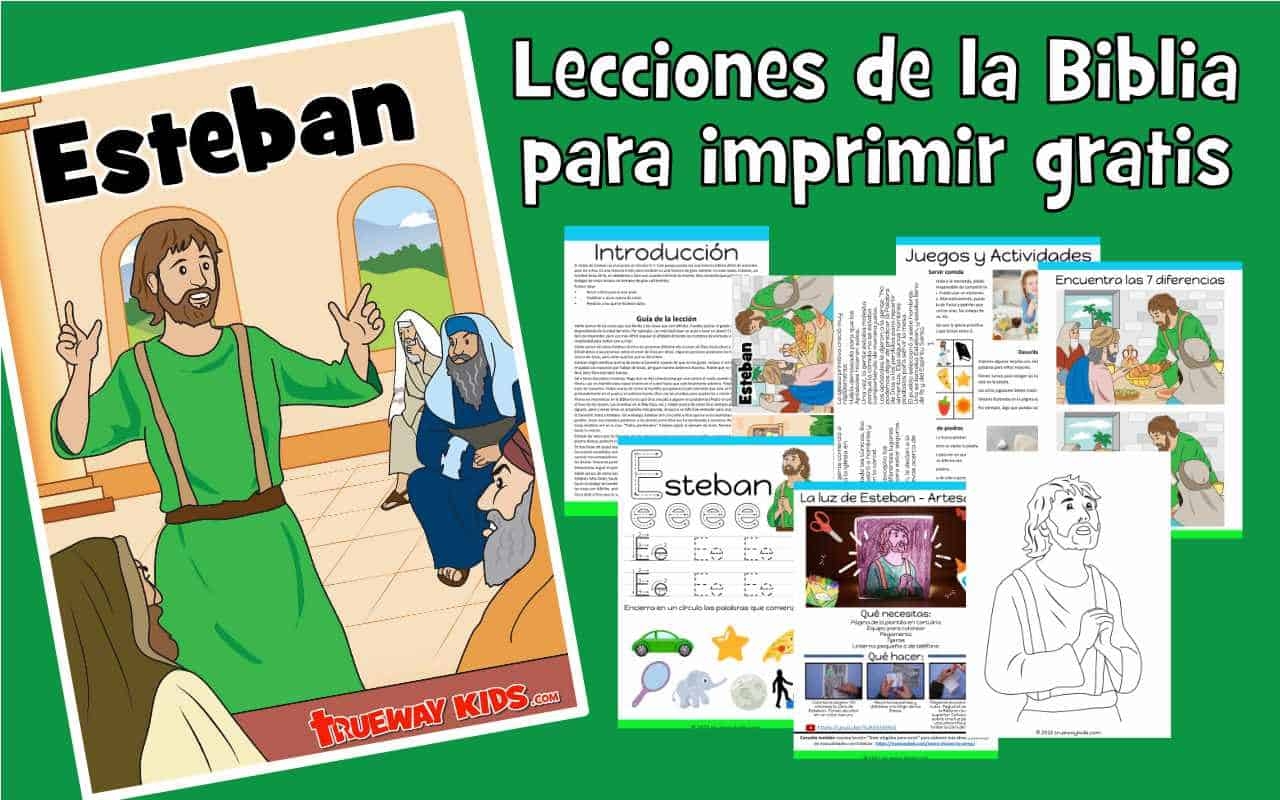 Esteban Lecci n De Biblia Para Ni os Trueway Kids