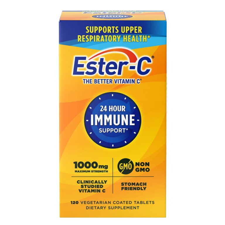 Ester C Vitamin C Immune Support Tablets 1000 Mg 120 Ct