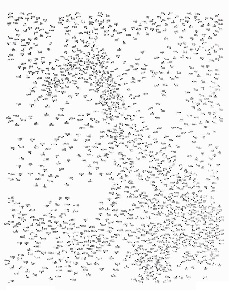 Extreme Dot To Dots Animals