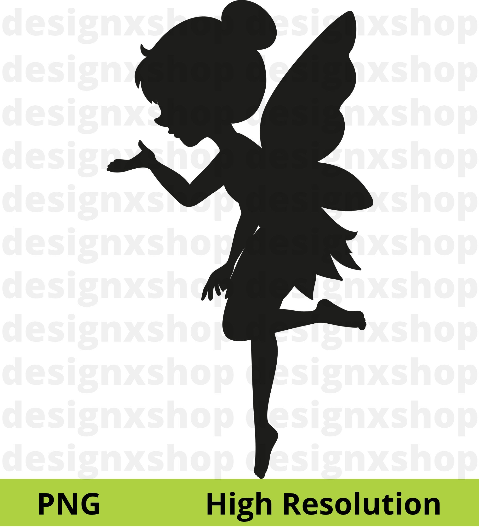 Fairy Silhouette Svg Faries Svg Fairy Silhouette Cut Files And 
