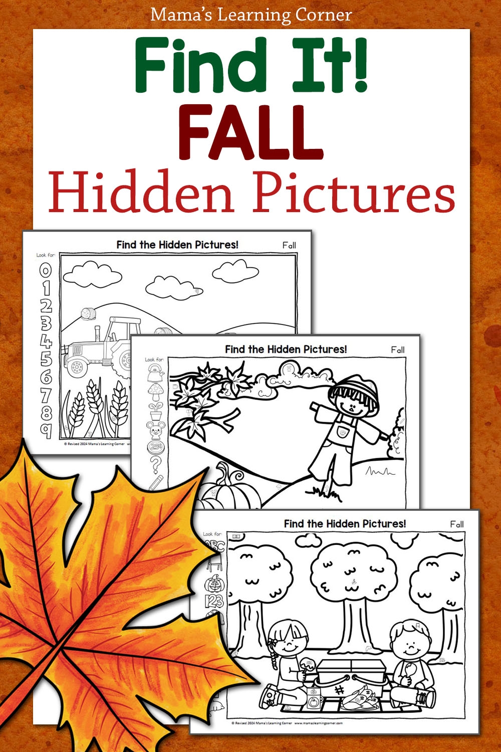 free printable hidden pictures worksheets