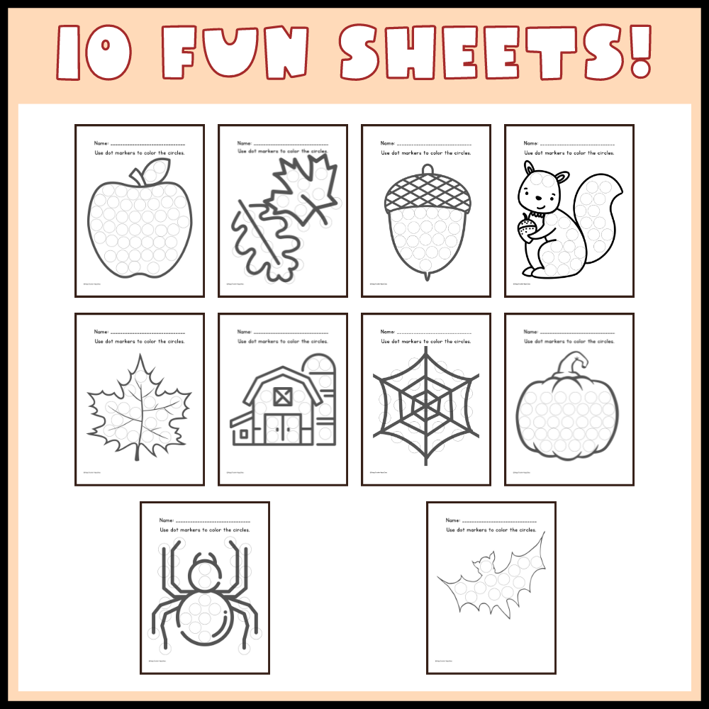 free printable preschool worksheets fall and winter