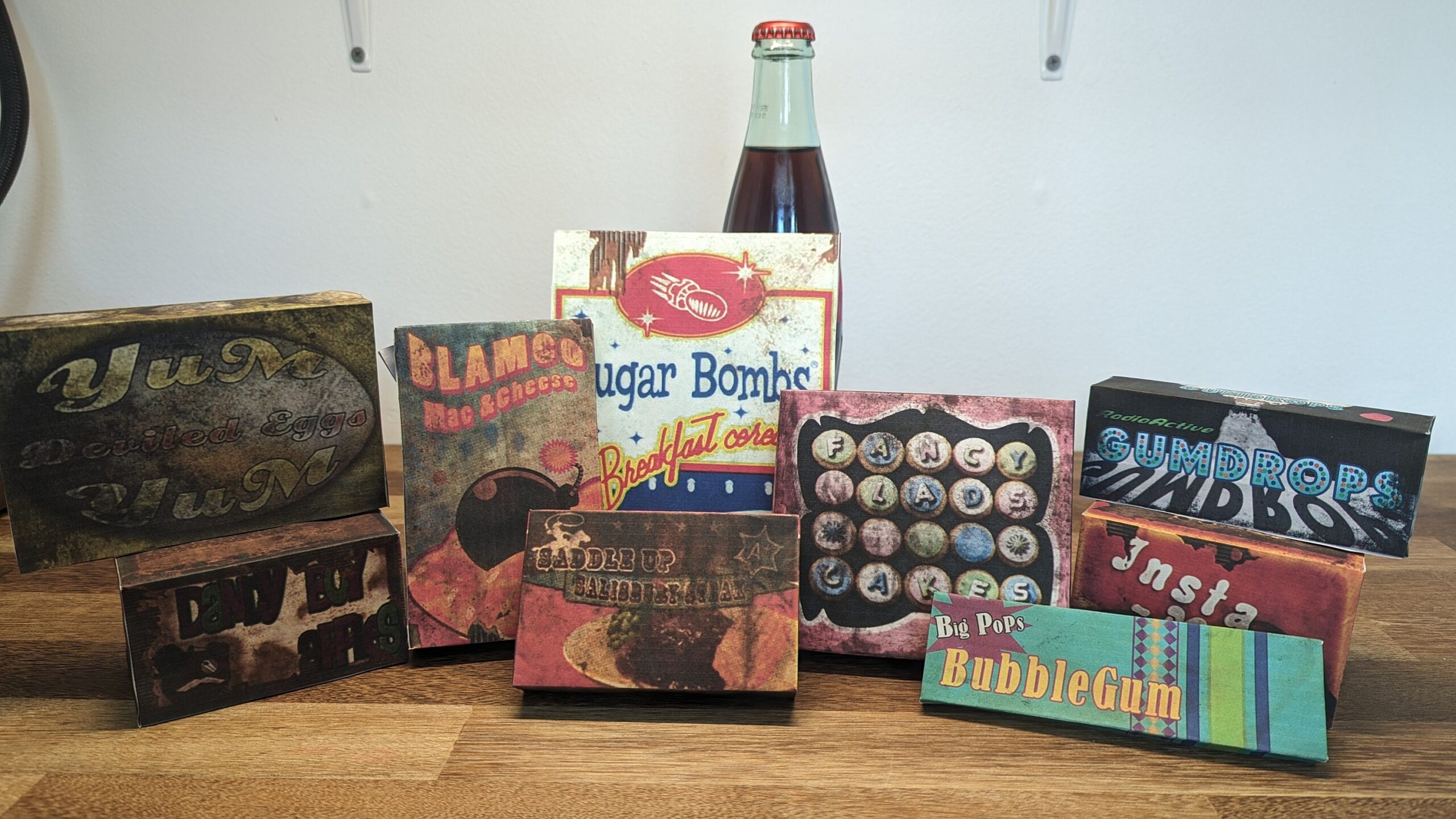 fallout 4 printable food labels
