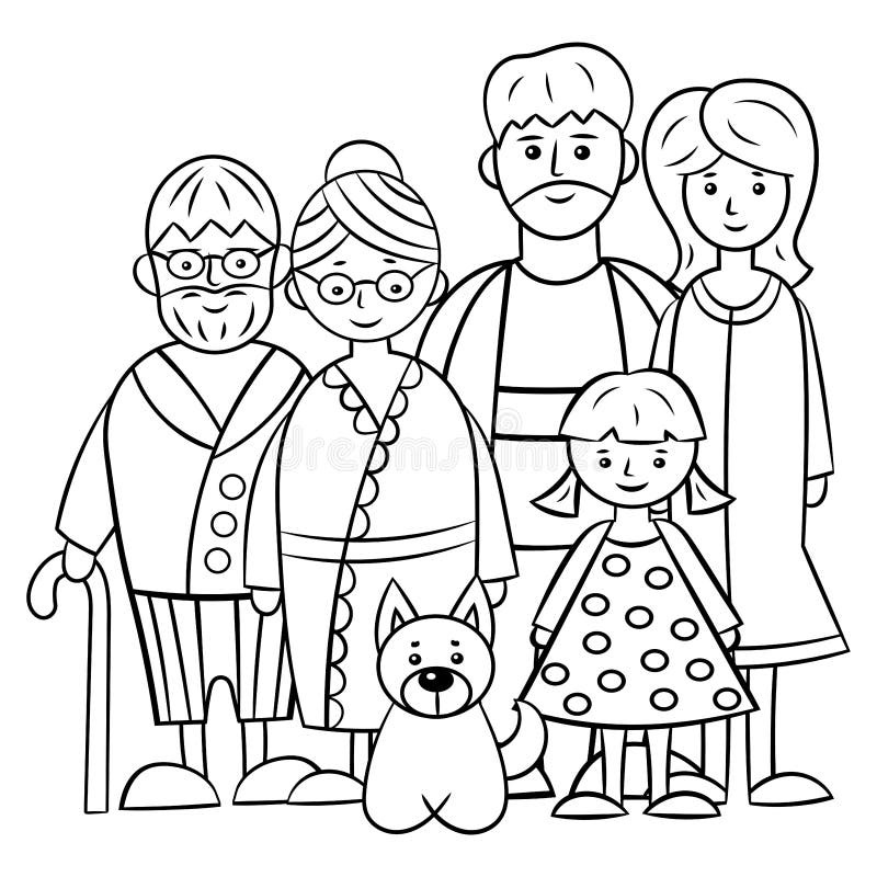 Family Coloring Stock Illustrations 13 889 Family Coloring Stock Illustrations Vectors U0026 Clipart Dreamstime