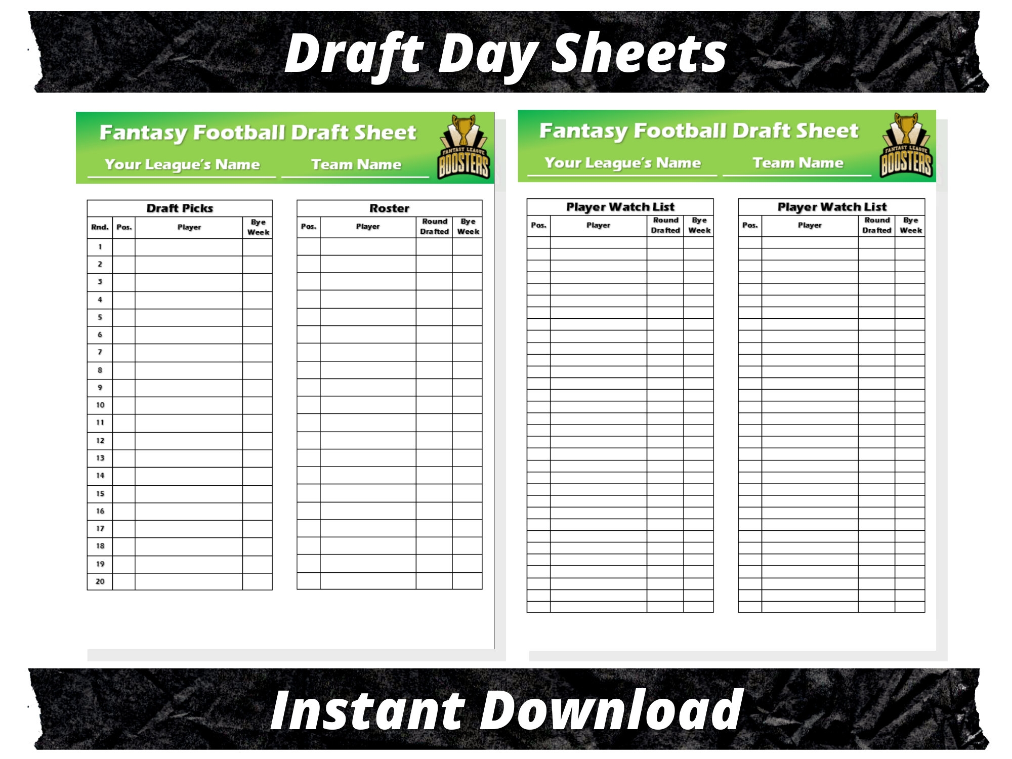 printable fantasy football cheat sheet 2017