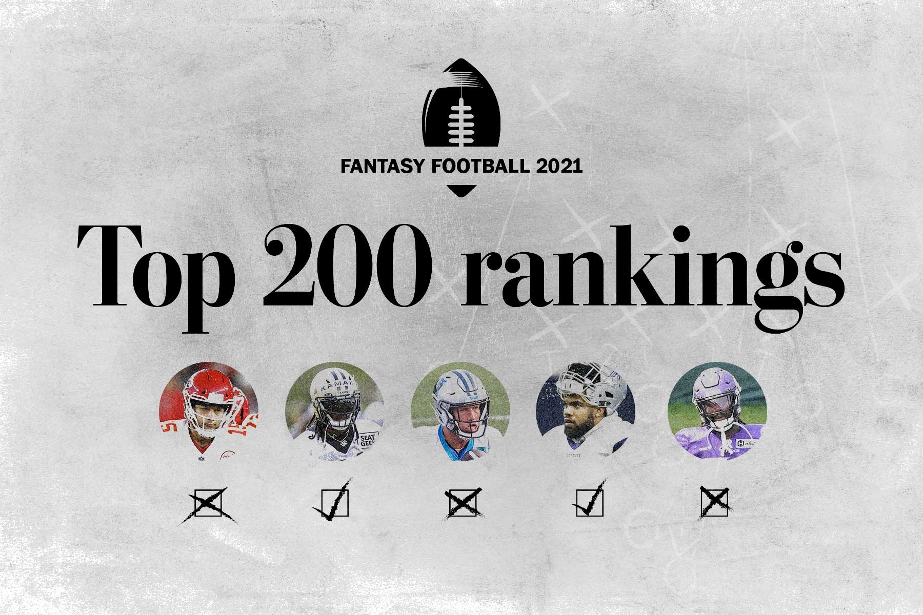 Fantasy Football Top 200 Printable PPR Rankings For 2021 The Washington Post