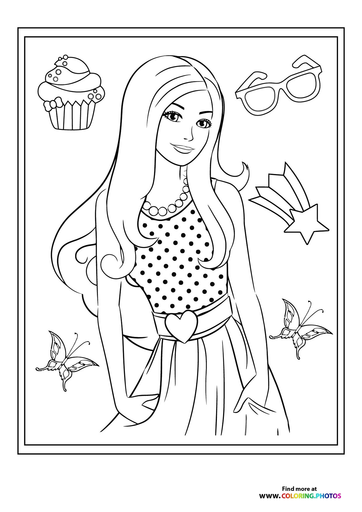 printable coloring pages girls