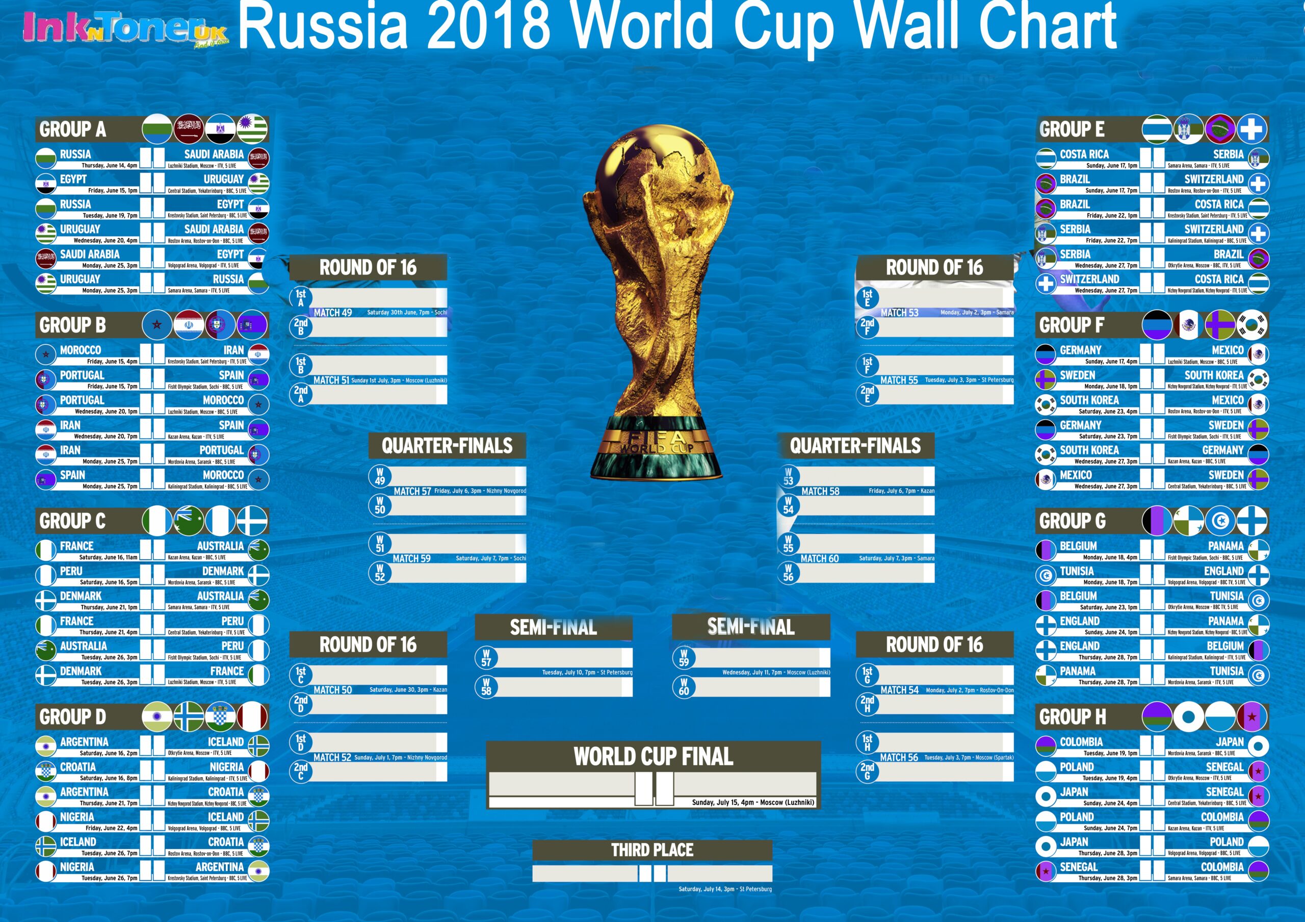 printable fifa world cup 2018 schedule