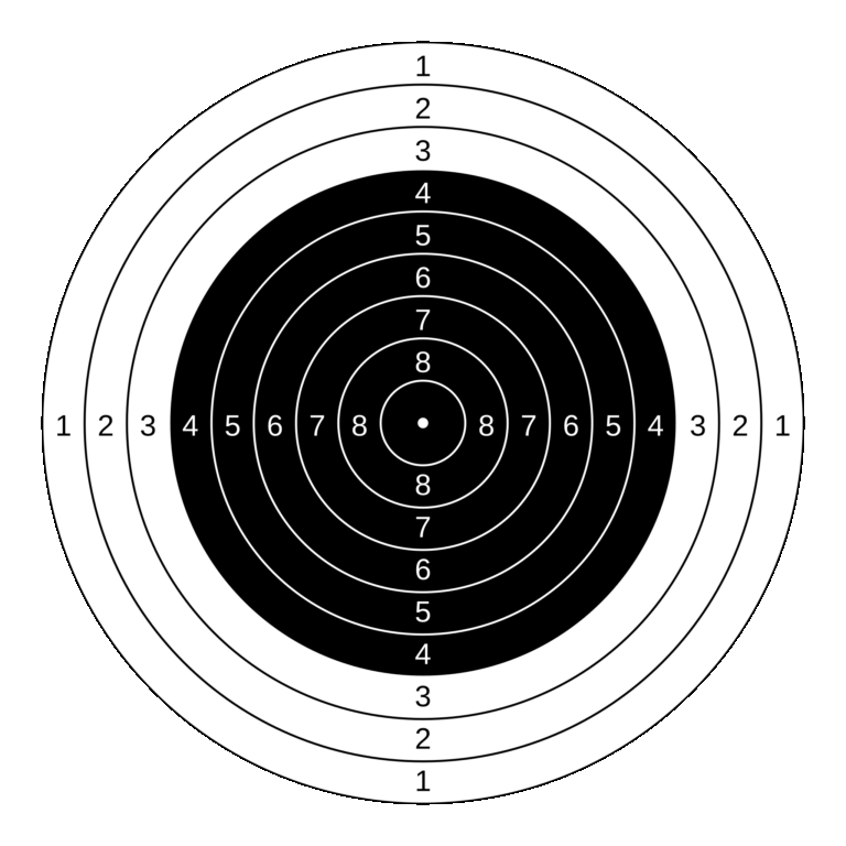 File 10 M Air Rifle Target svg Wikimedia Commons