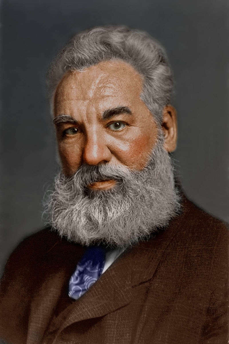 File Alexander Graham Bell In Colors jpg Wikimedia Commons