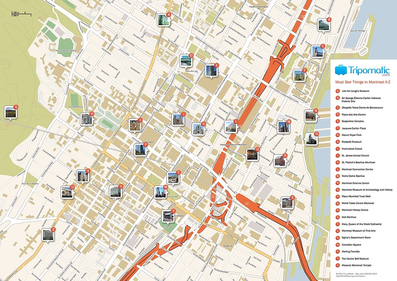 File Montreal Printable Tourist Attractions Map jpg Wikimedia Commons
