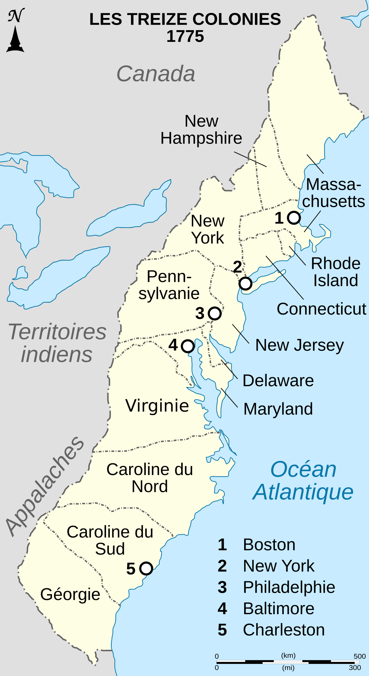 free printable 13 colonies map