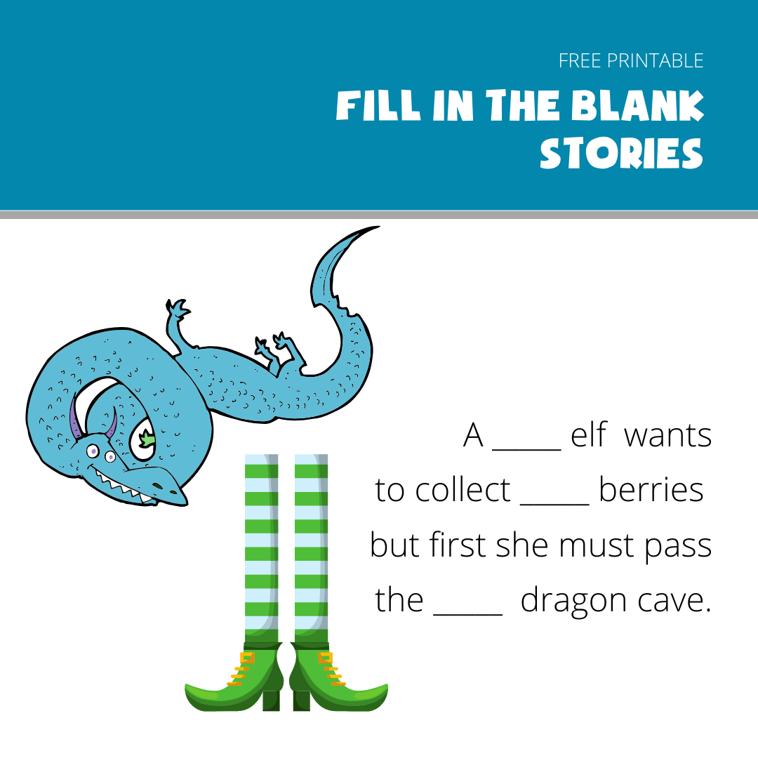 Fill In The Blank Stories Super Easy Storytelling