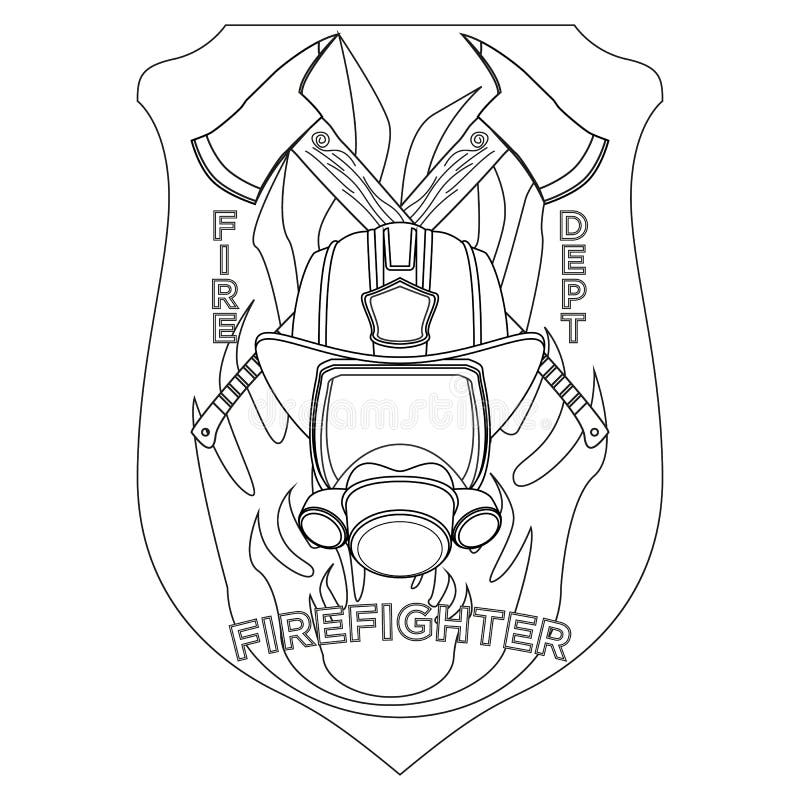 free printable fire chief badge