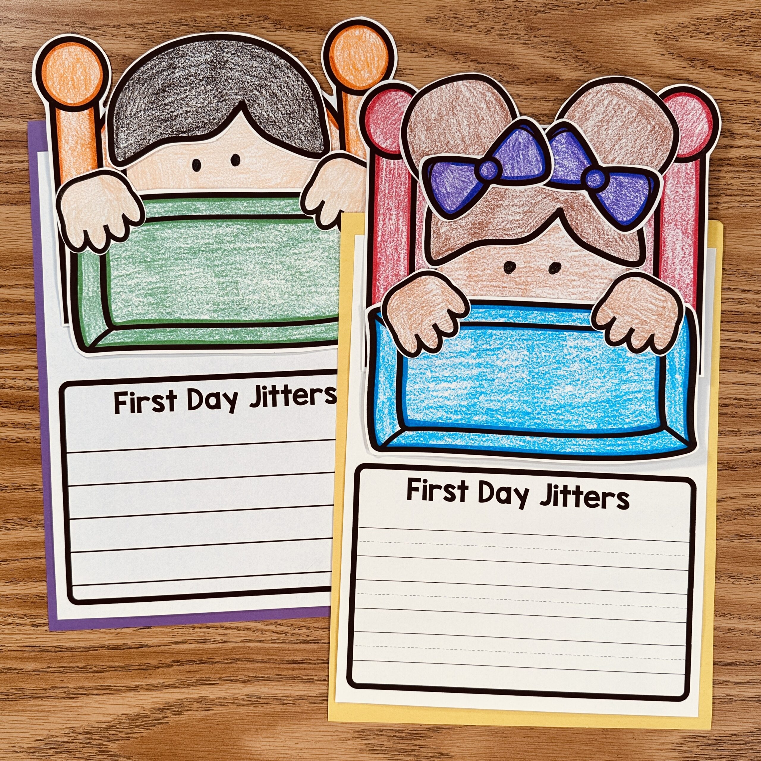 first day jitters printable