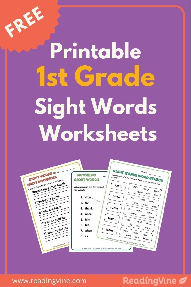 printable sight words list