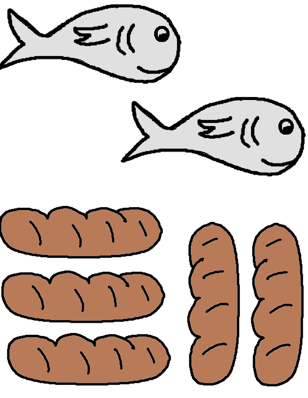 Fish And Loaves Basket Craft