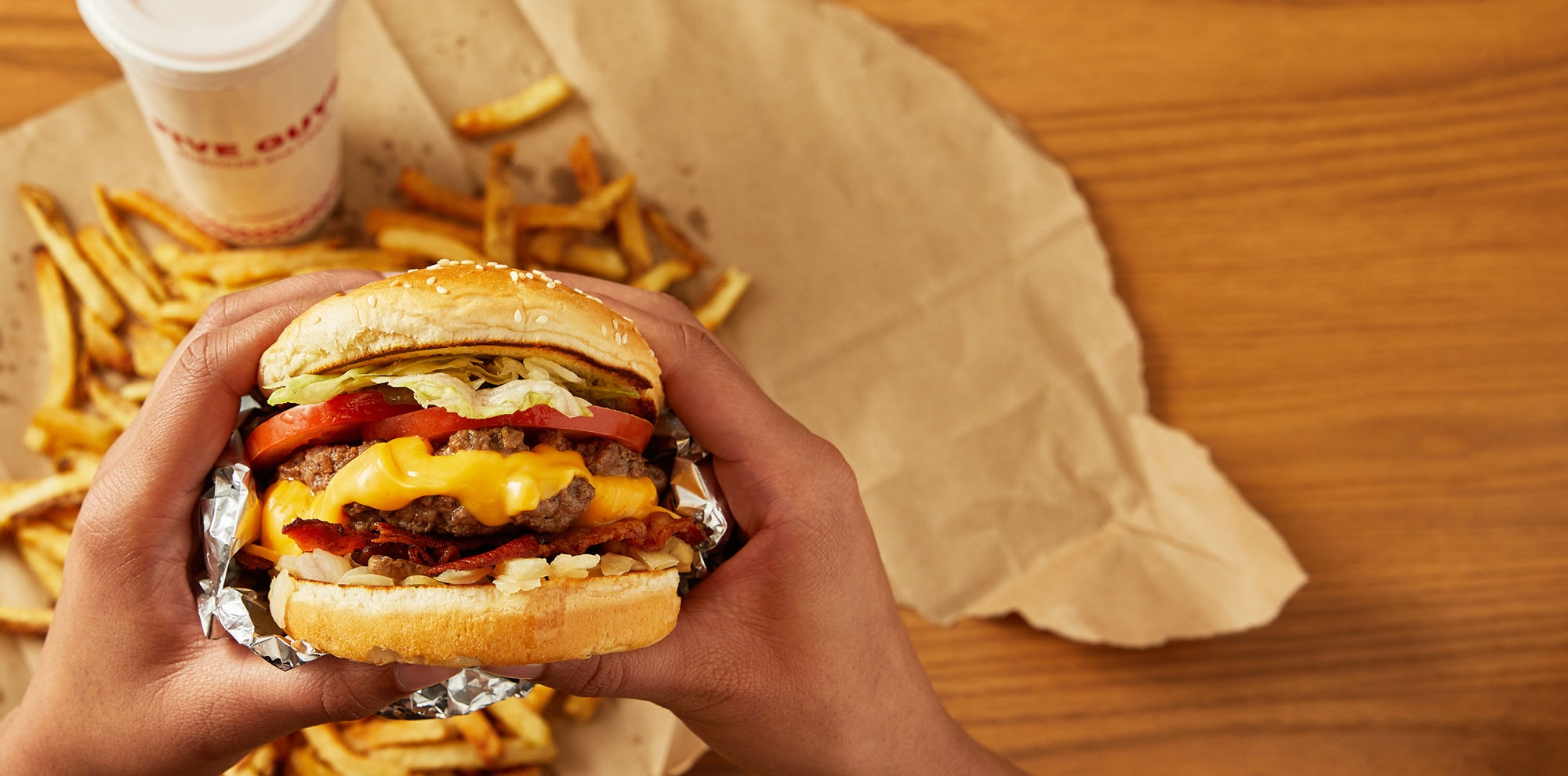 Five Guys Fresh Burgers Fries Shakes U0026 More 