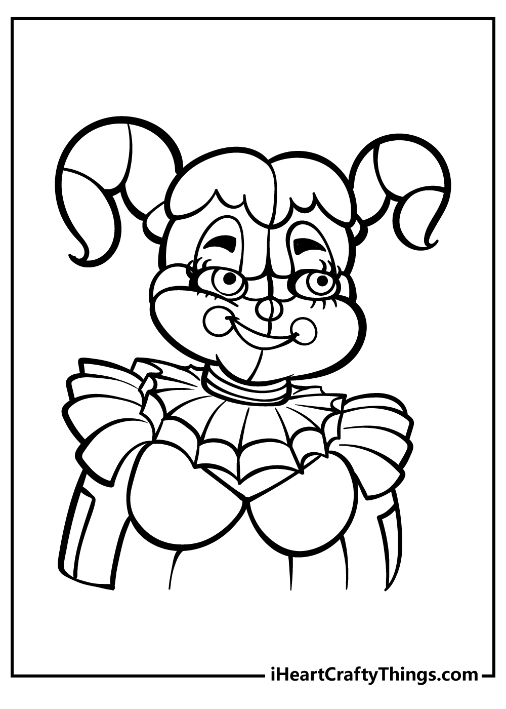 five nights at freddy s printable coloring pages