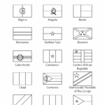 Flags Of The World Coloring Pages
