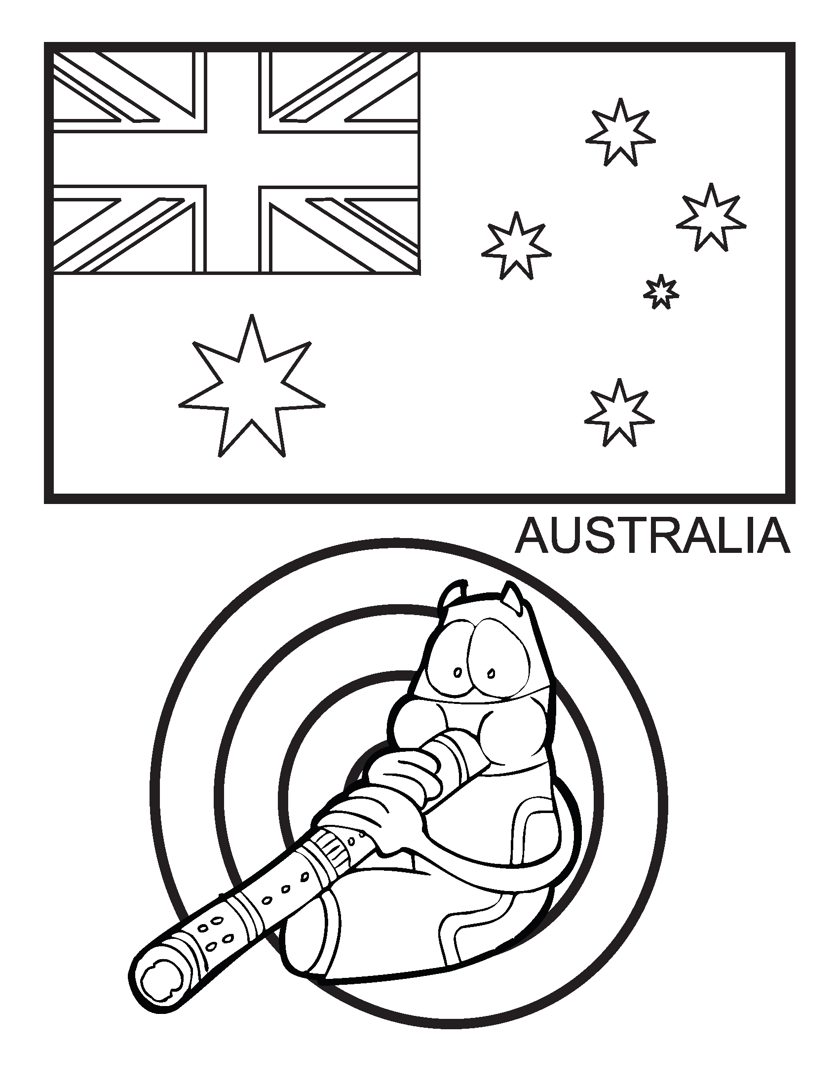 kids free printable australian flag kids free printable australian flag
