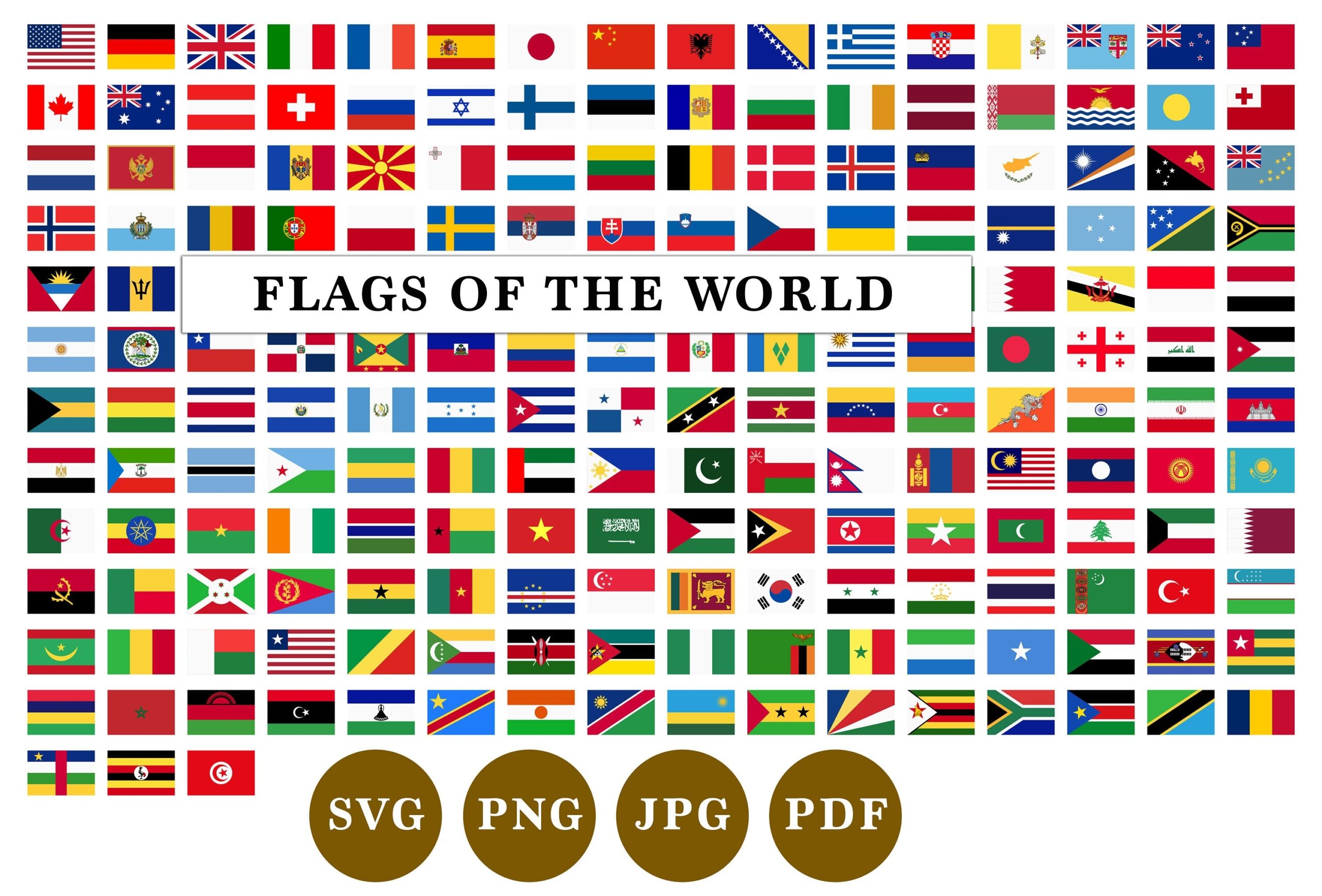 Flags Of The World Print At Home Images Of Every Flag Of The World