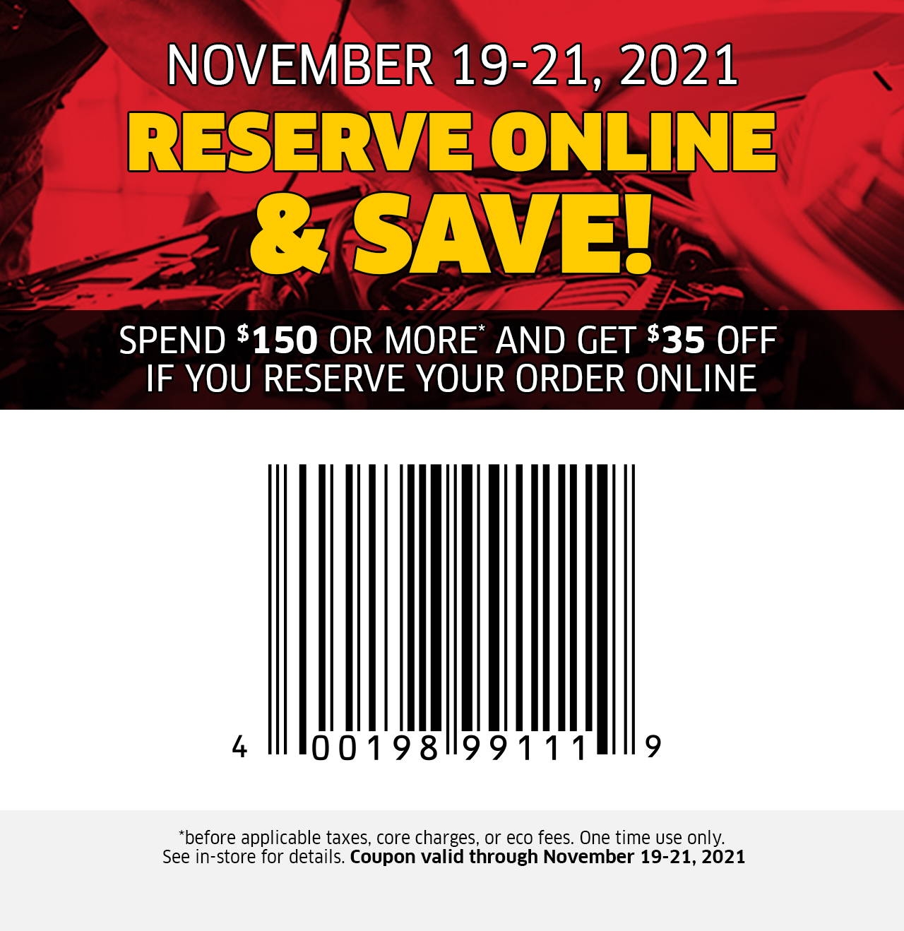 Flash Sale Nov 2021 Partsource