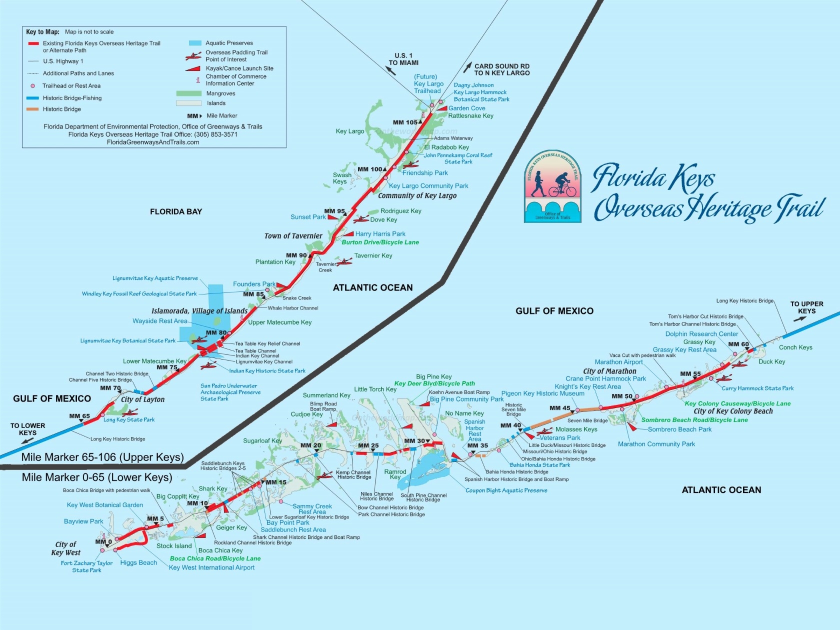 printable map of florida keys