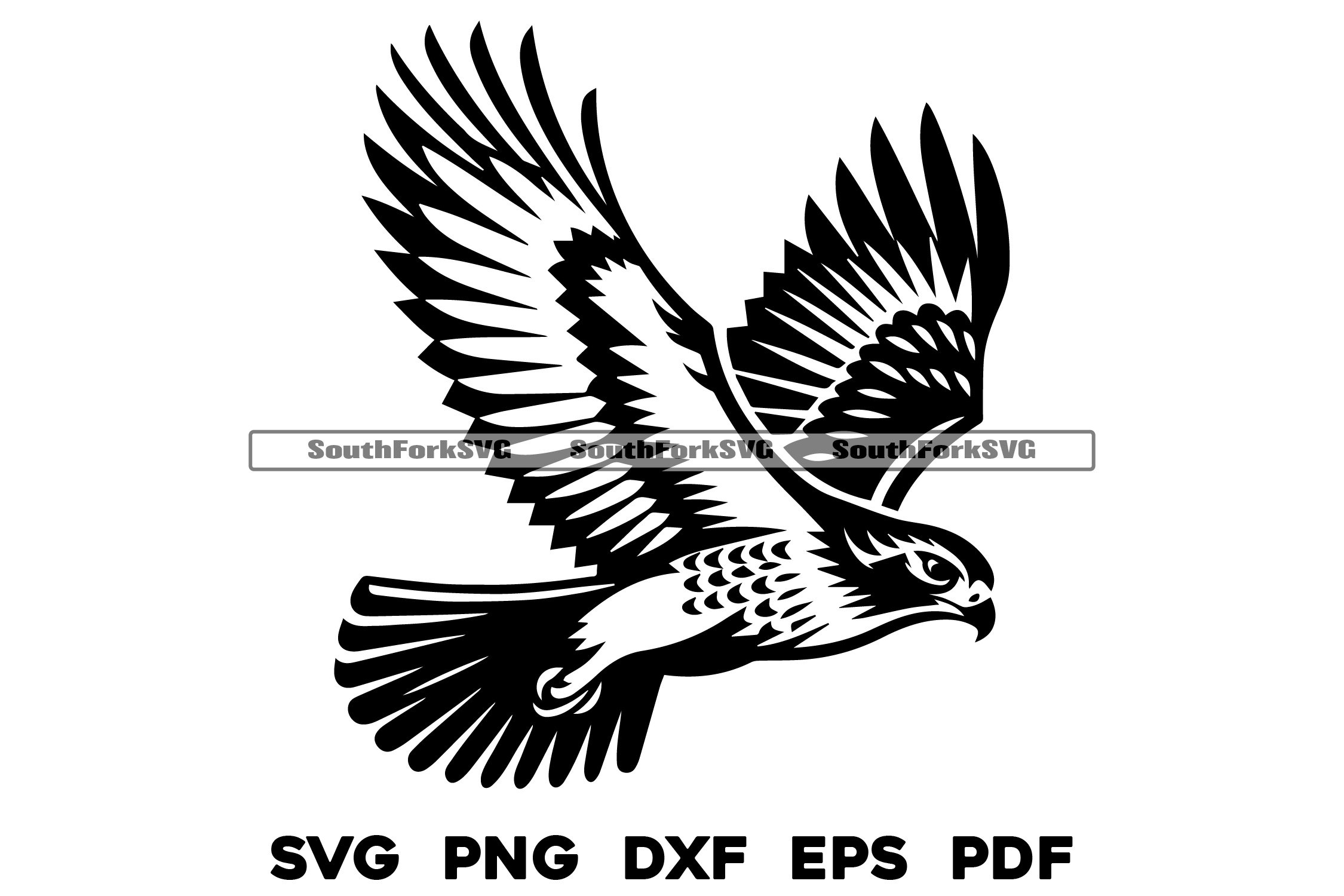 printable hawk silhouette for window