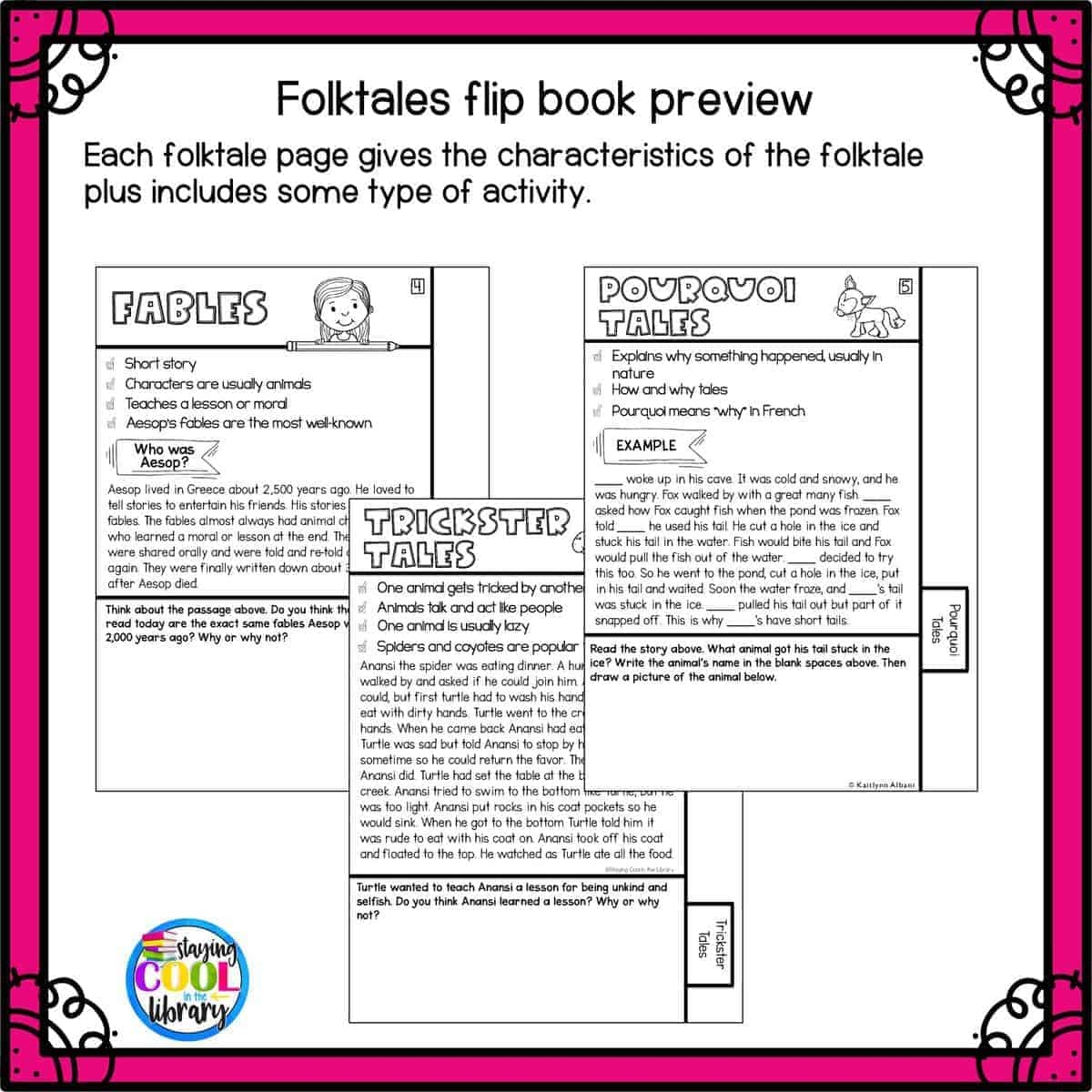free printable pourquoi tales
