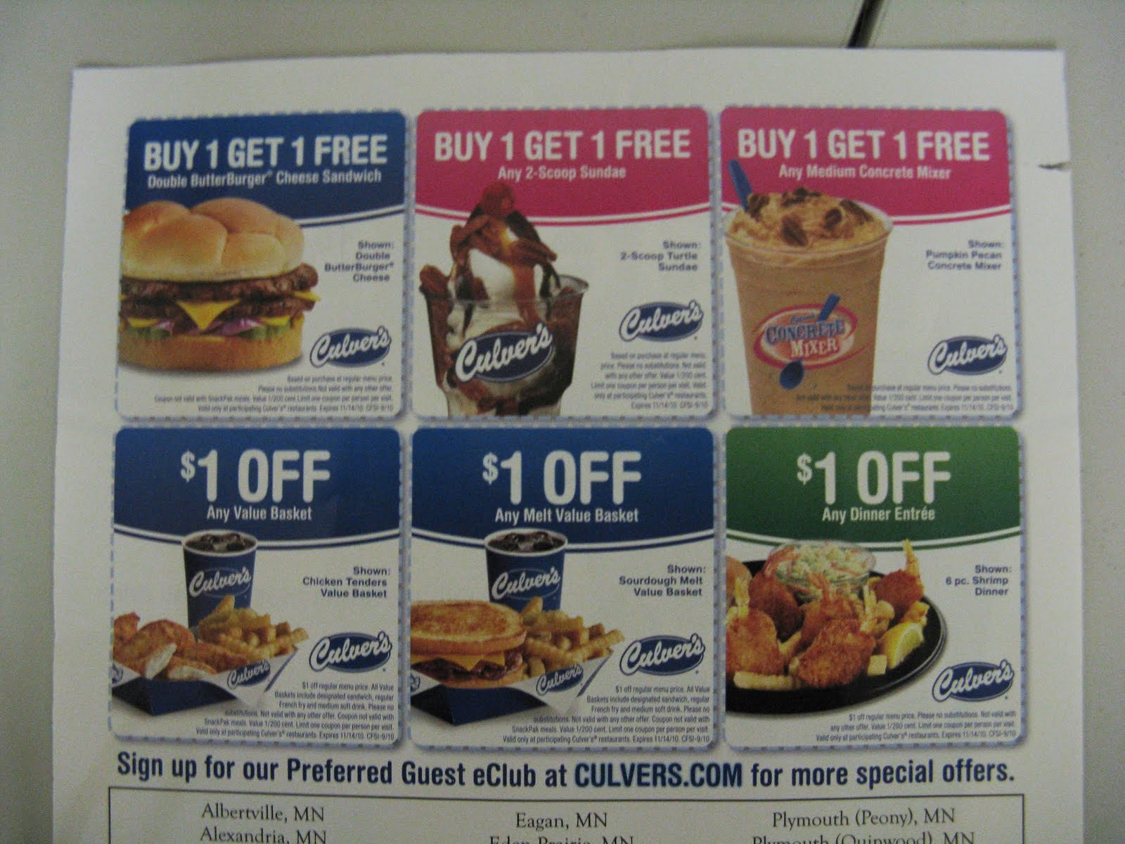 culver s printable coupons 2017