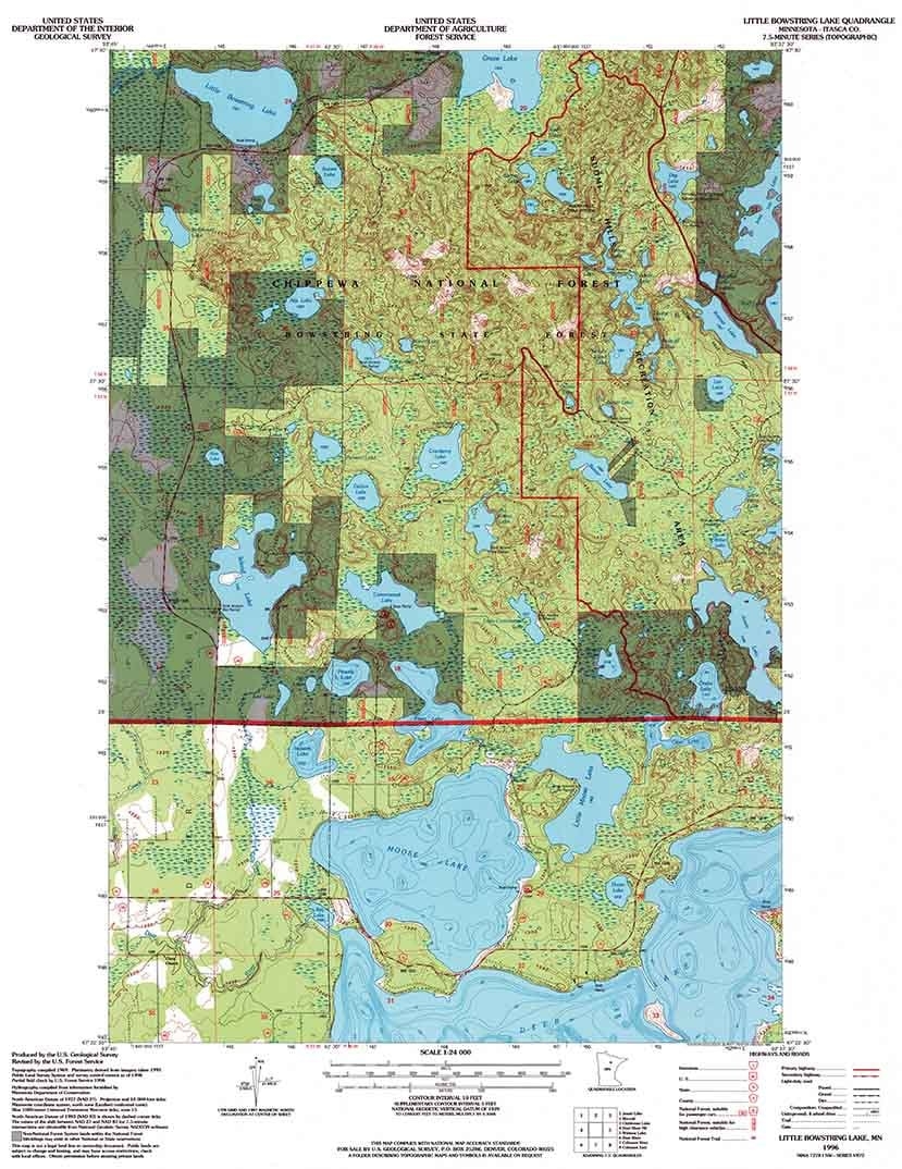 Forest Lake Mn Map Etsy
