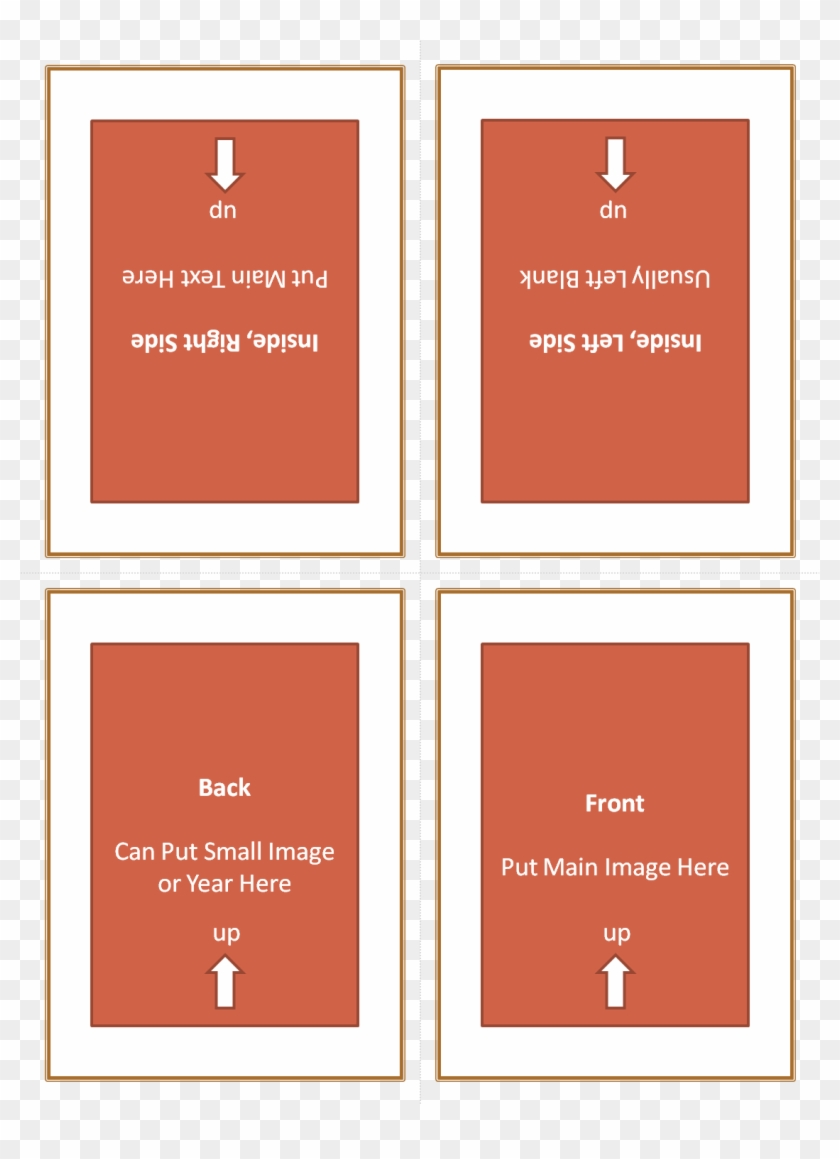 Four Fold Greeting Card Template 127614 Quarter Fold Birthday Template Clipart 4599366 PikPng
