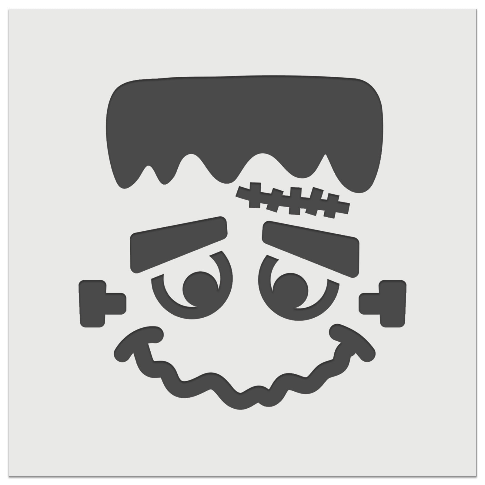 Frankenstein Pumpkin Stencil Monster Darne Printable