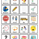 Free AAC Classroom Communication Board Fighting For My Voice
