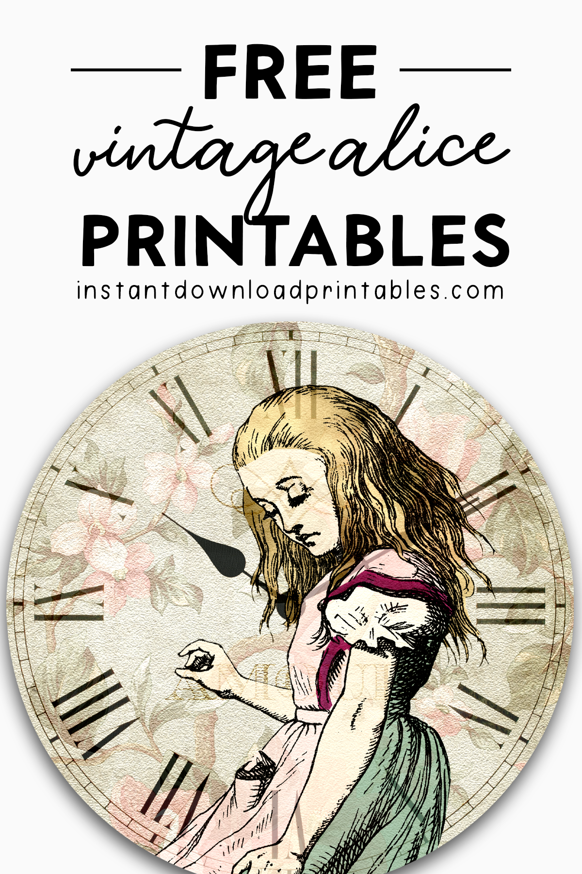 printable alice in wonderland printable alice in wonderland