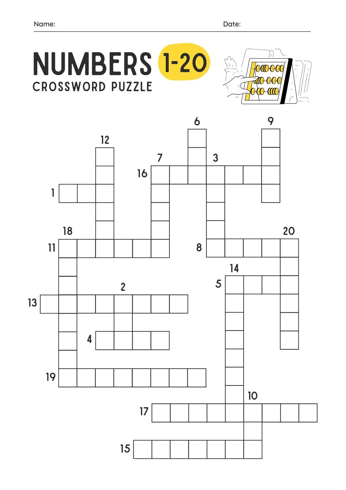 crossword puzzle maker printable