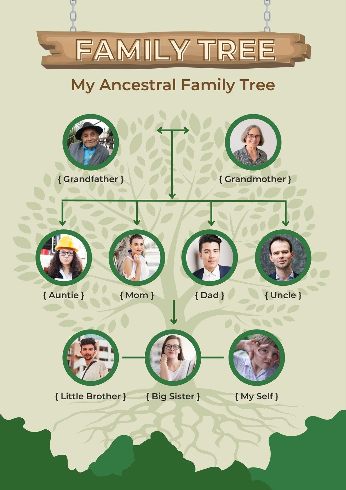 family tree poster printables