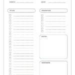 Free And Customizable To Do List Templates