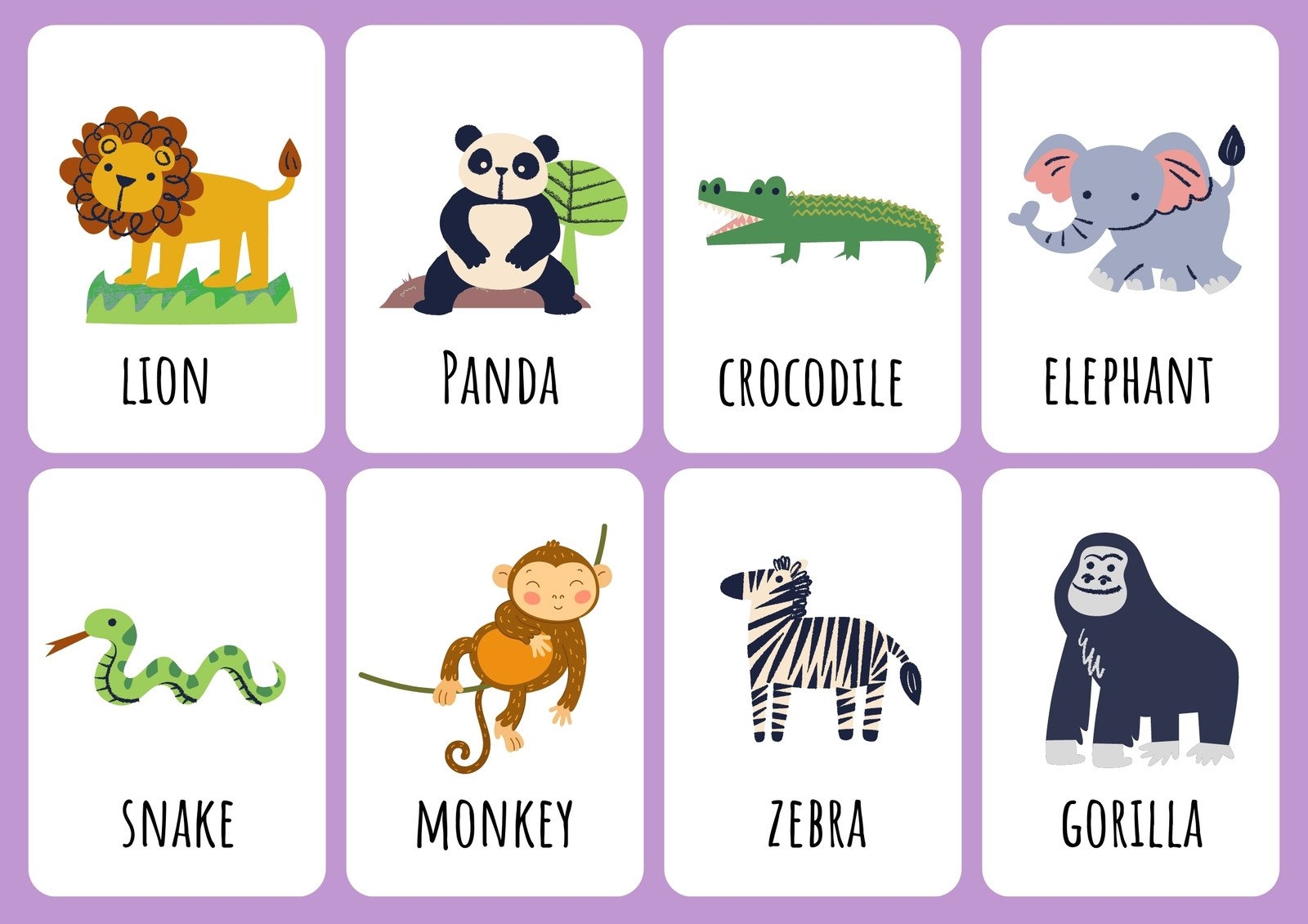 free printable animal pictures